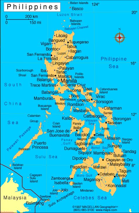 Philippines Map: Regions, Geography, Facts & Figures.